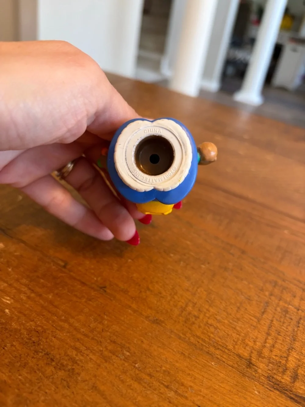Fisher Price Little People schoolboy Michael with lunch as is